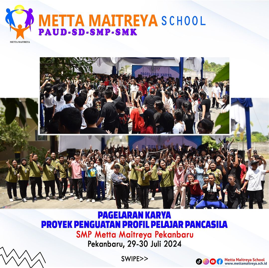 Pagelaran Karya Proyek Penguatan Profile Pelajar Pancasila SMP Metta Maitreya